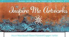 Desktop Screenshot of inspiremeartworks.com